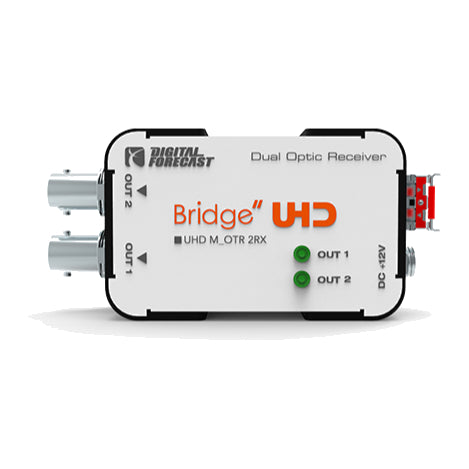 DIGITAL FORECAST UHD_M_OTR_2TX2RX 12G-SDI 2入出力光延長器セット