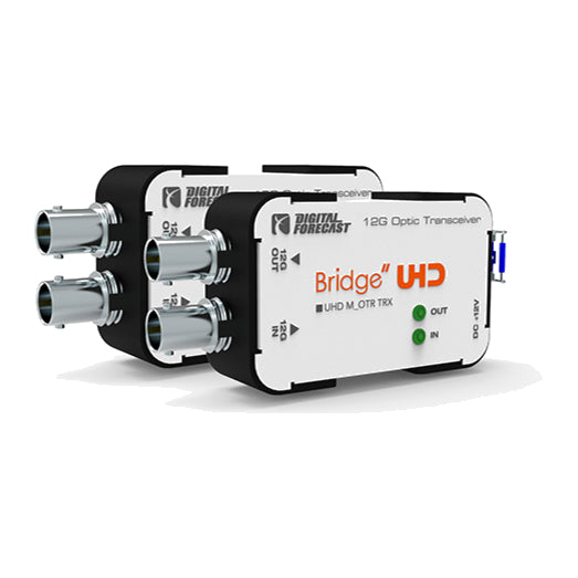 DIGITAL FORECAST UHD_M_OTR_TRX 12G-SDI 双方向光延長器セット