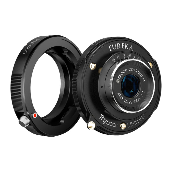 Thypoch TP-E2824MA-BLKADR Eureka 28mm f/2.8 ASPH. ライカMマウント ブラック + ライカM→富士フイルムX マウントアダプター キット