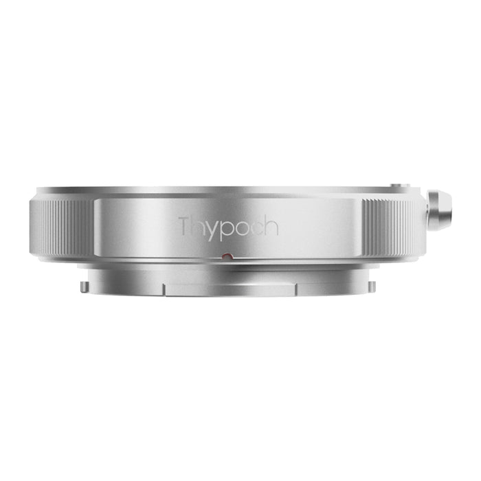 Thypoch TP-E2824MA-SRADR Eureka 28mm f/2.8 ASPH. ライカMマウント シルバー + ライカM→富士フイルムX マウントアダプター キット