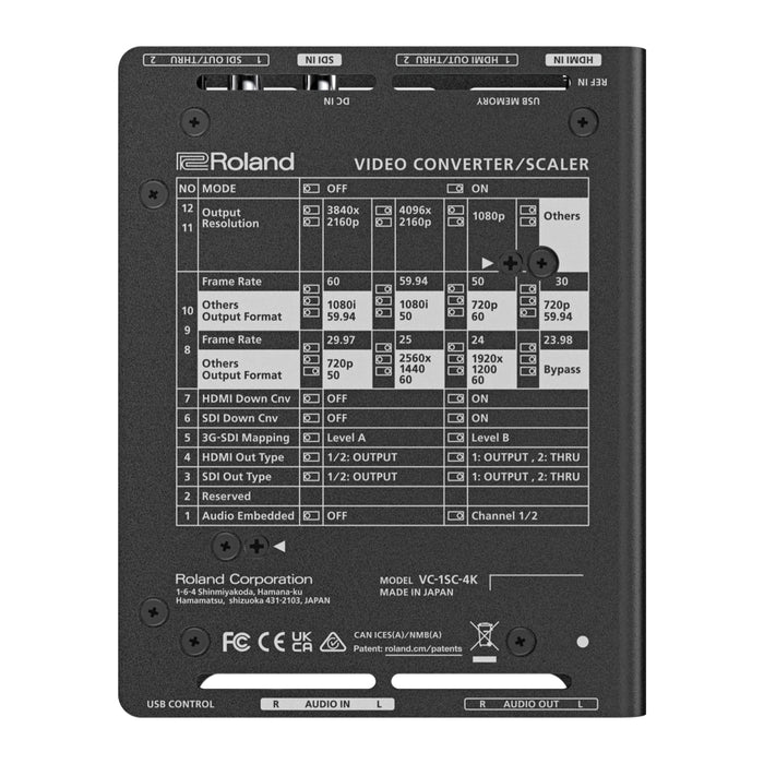Roland VC-1SC-4K 4Kビデオコンバーター/スケーラー