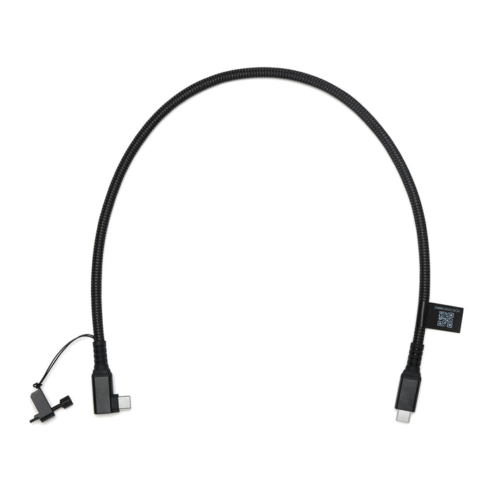 DJI SDR Transmission 2 L字型USB-C ビデオケーブル（DP、50cm）