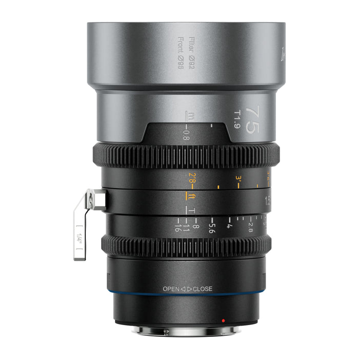 【特典付き】SIRUI IRON-75-B-JP IronStar マウント交換式アナモルフィックレンズ 1.5x Full Frame 75mm PL/ブルー(EFアダプター付)