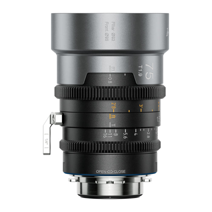 【特典付き】SIRUI IRON-75-B-JP IronStar マウント交換式アナモルフィックレンズ 1.5x Full Frame 75mm PL/ブルー(EFアダプター付)