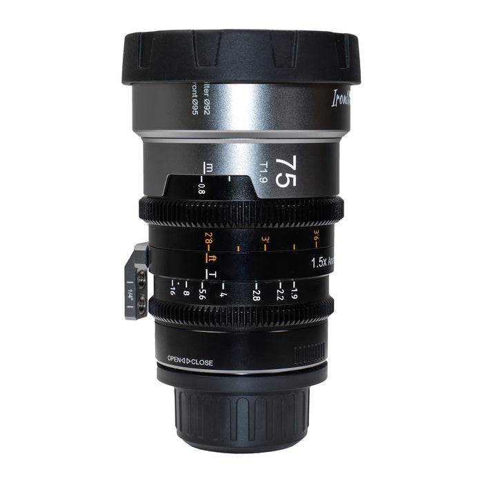 【特典付き】SIRUI IRON-75-N-JP IronStar マウント交換式アナモルフィックレンズ 1.5x Full Frame 75mm PL/ナチュラル(EFアダプター付)