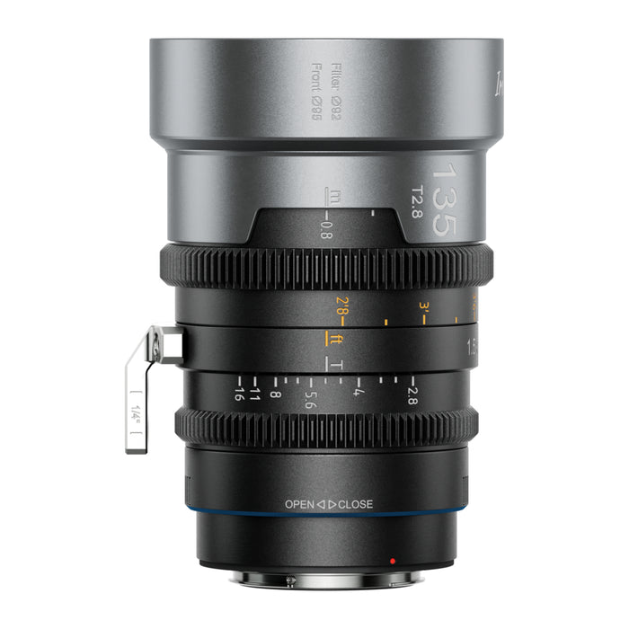 【特典付き】SIRUI IRON-135-B-JP IronStar マウント交換式アナモルフィックレンズ 1.5x Full Frame 135mm PL/ブルー(EFアダプター付)