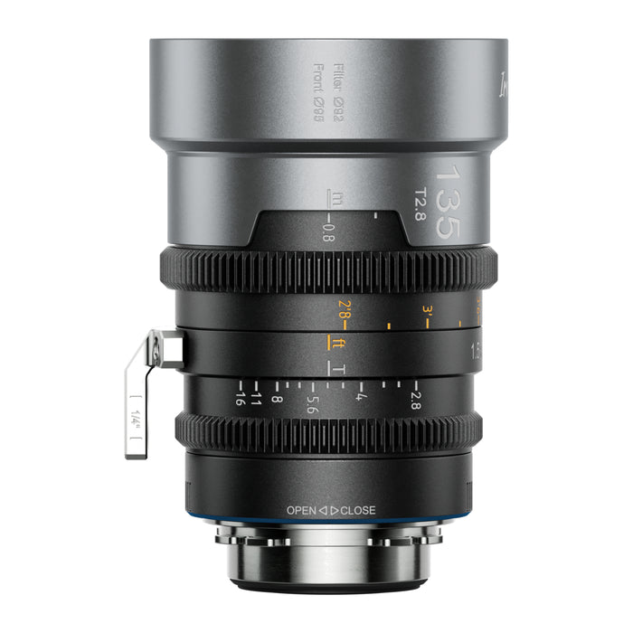 【特典付き】SIRUI IRON-135-B-JP IronStar マウント交換式アナモルフィックレンズ 1.5x Full Frame 135mm PL/ブルー(EFアダプター付)