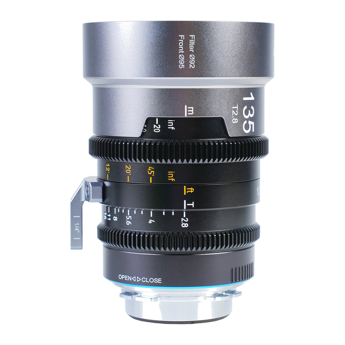 【特典付き】SIRUI IRON-135-B-JP IronStar マウント交換式アナモルフィックレンズ 1.5x Full Frame 135mm PL/ブルー(EFアダプター付)