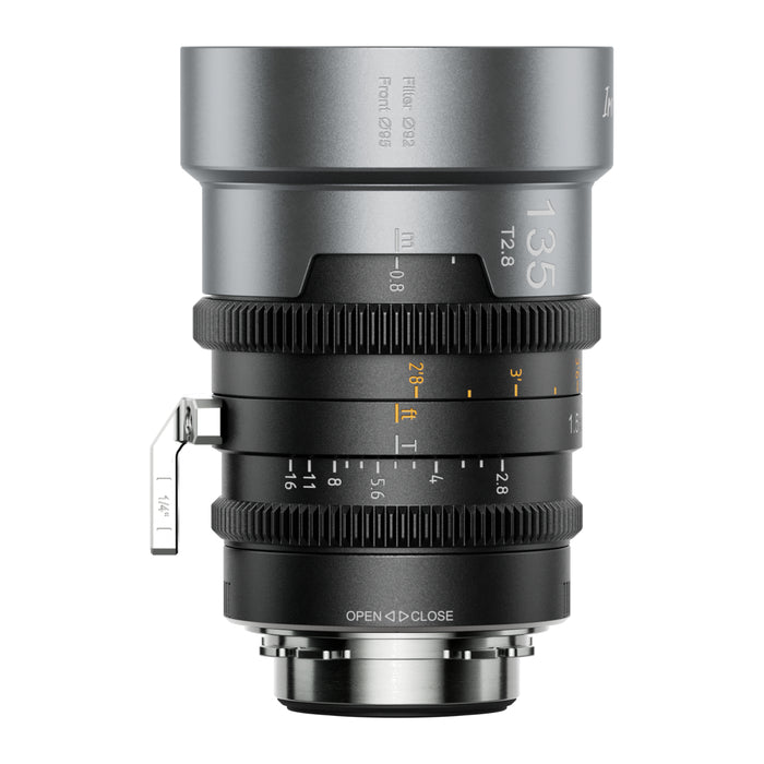 【特典付き】SIRUI IRON-135-N-JP IronStar マウント交換式アナモルフィックレンズ 1.5x Full Frame 135mm PL/ナチュラル(EFアダプター付)