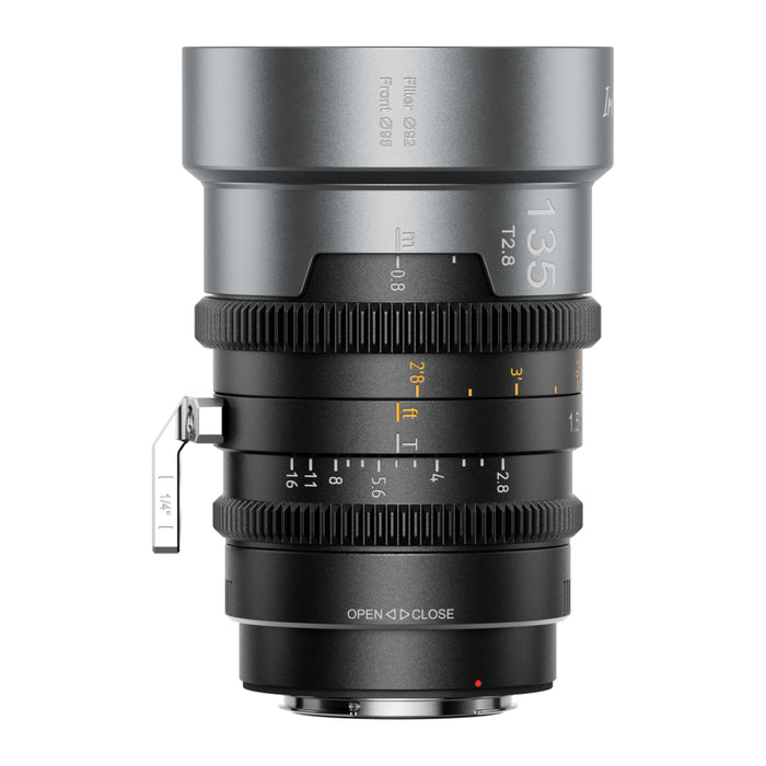 【特典付き】SIRUI IRON-3DS-N+292A IronStar マウント交換式アナモルフィックレンズ 1.5x Full Frame 3本セット(75/100/135mm)  PL/ナチュラル(EFアダプター/フィルター2種付)
