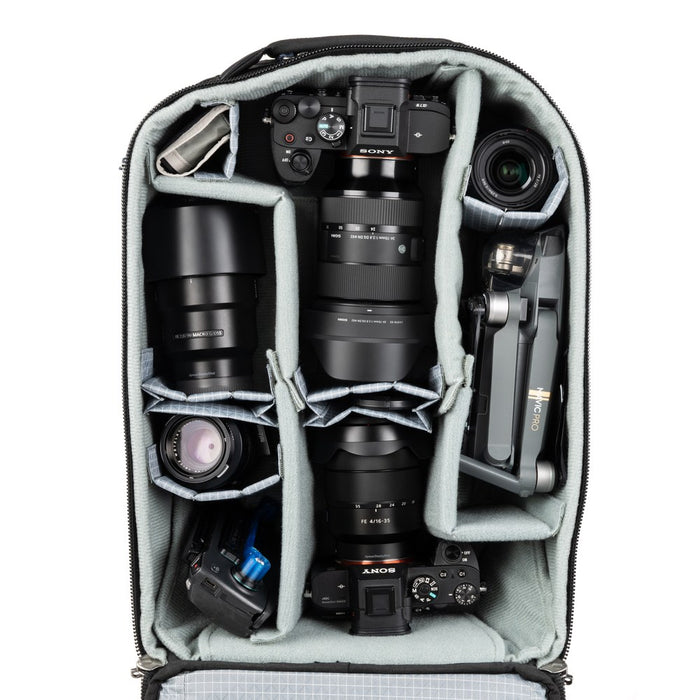 ThinkTANKphoto エアポート エッセンシャルズ ローリング バックパック ブラック Airport Essentials Rolling Backpack Black
