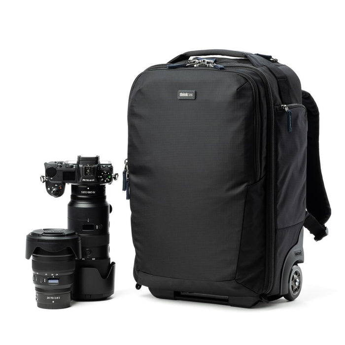ThinkTANKphoto エアポート エッセンシャルズ ローリング バックパック ブラック Airport Essentials Rolling Backpack Black