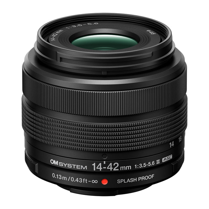 OM SYSTEM M.ZUIKO DIGITAL(14-42mm/F3.5-5.6 III/ブラック)