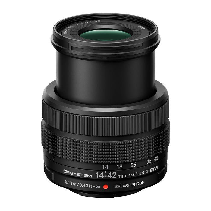OM SYSTEM M.ZUIKO DIGITAL(14-42mm/F3.5-5.6 III/ブラック)