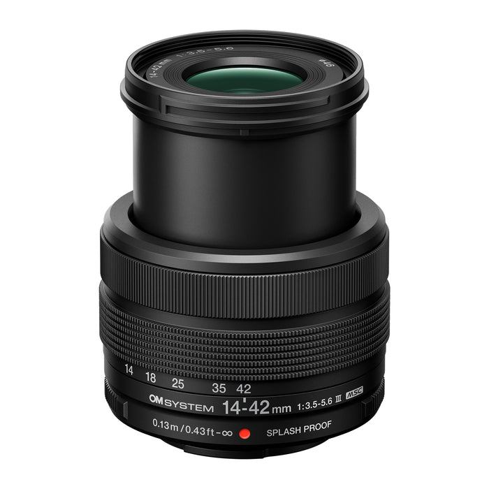 OM SYSTEM M.ZUIKO DIGITAL(14-42mm/F3.5-5.6 III/ブラック)