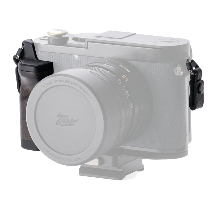 Tilta TA-T76-WG-B Leica Q3用グリップ付きマウントベースプレート(木製/ブラック)