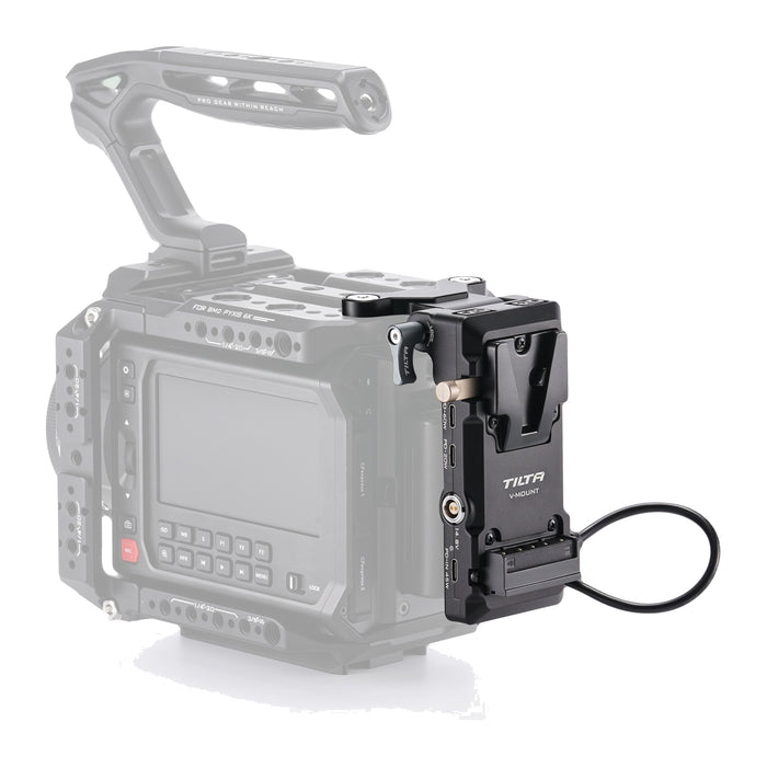 Tilta ES-T21-FBP-V Blackmagic PYXIS 6K/12K用折りたたみ式バッテリープレート(Vマウント)