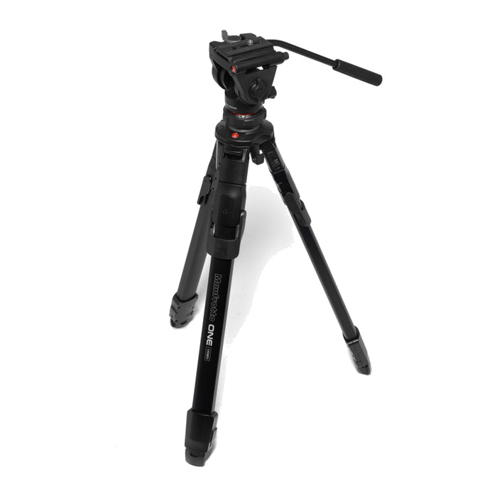 Manfrotto MKONEVA-500X ONE Video アルミニウム三脚 500X 雲台キット