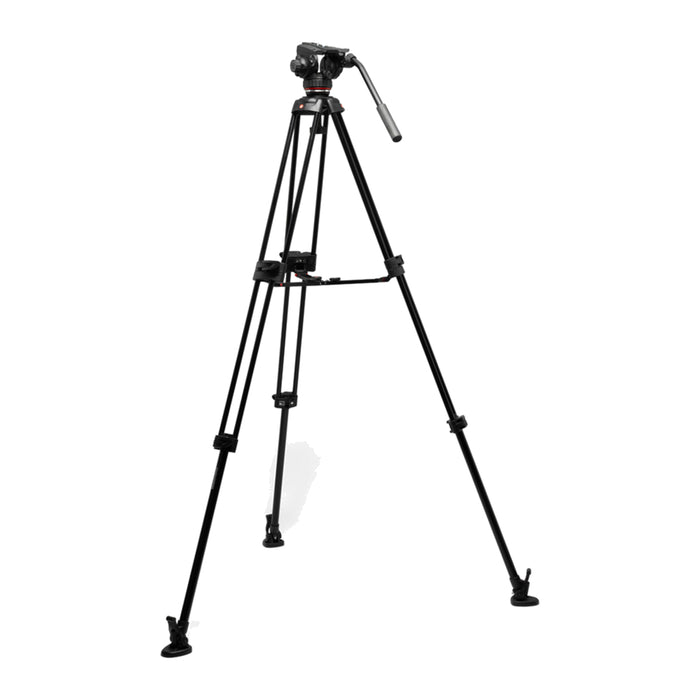 Manfrotto MVK502XTWINMA 502Xビデオ雲台+アルミツイン三脚MS