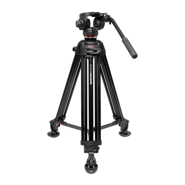 Manfrotto MVK502XTWINMA 502Xビデオ雲台+アルミツイン三脚MS