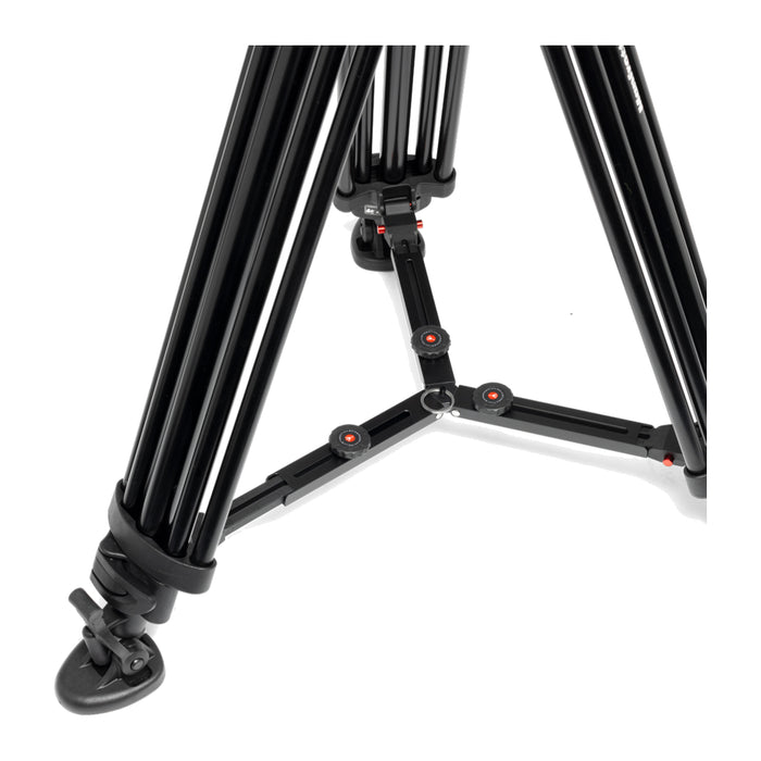Manfrotto MVK502XTWINMA 502Xビデオ雲台+アルミツイン三脚MS