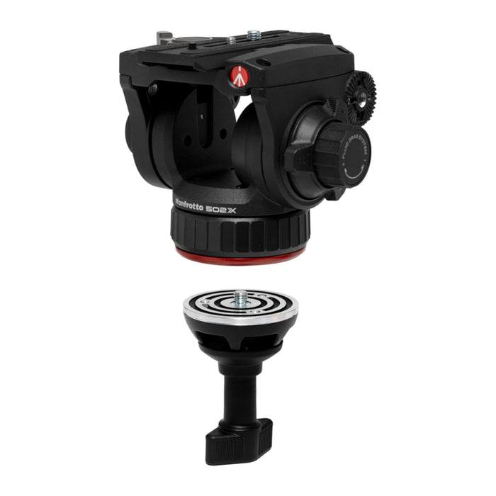 Manfrotto MVH502XAH 502X フルードビデオ雲台