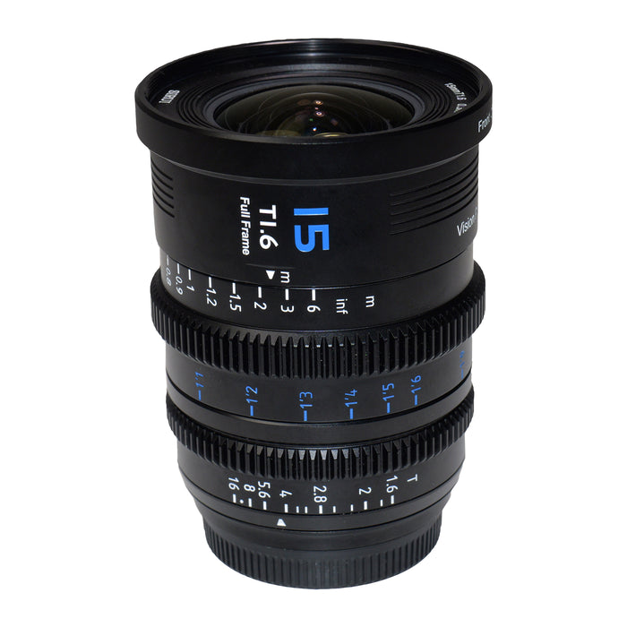 【特典付き】SIRUI VP-1-15B-JP マウント交換式シネマレンズ Vision Prime T1.4 Full Frame 15mm E/ブラック(L/RF/Z交換マウントアダプター付)
