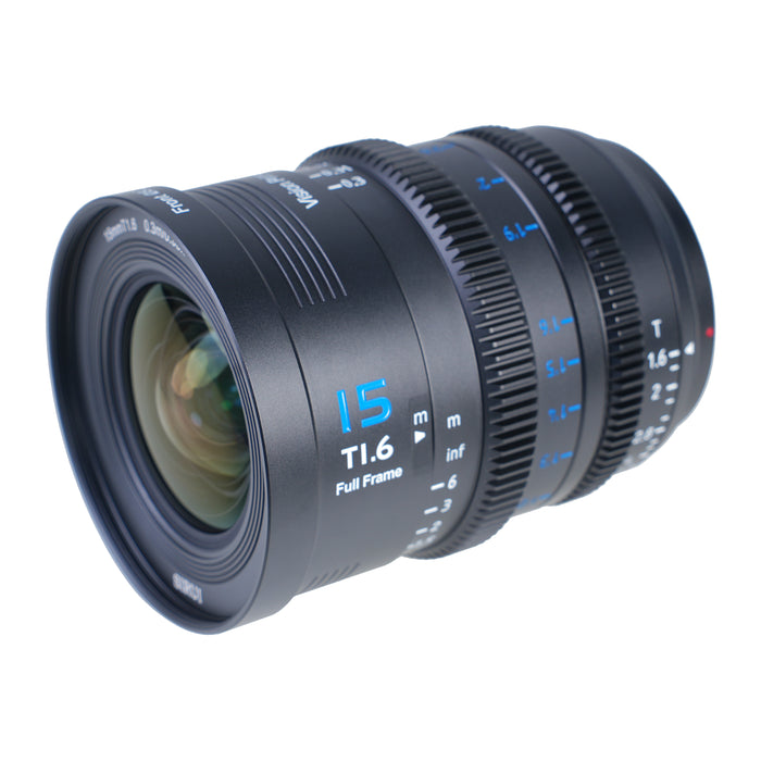 【特典付き】SIRUI VP-1-15B-JP マウント交換式シネマレンズ Vision Prime T1.4 Full Frame 15mm E/ブラック(L/RF/Z交換マウントアダプター付)