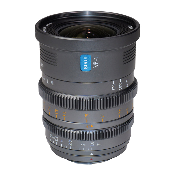 【特典付き】SIRUI VP-1-15G-JP マウント交換式シネマレンズ Vision Prime T1.4 Full Frame 15mm E/グレー(L/RF/Z交換マウントアダプター付)