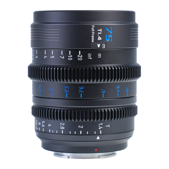 【特典付き】SIRUI VP-1-75B-JP マウント交換式シネマレンズ Vision Prime T1.4 Full Frame 75mm E/ブラック(L/RF/Z交換マウントアダプター付)