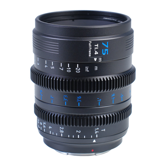 【特典付き】SIRUI VP-1-75B-JP マウント交換式シネマレンズ Vision Prime T1.4 Full Frame 75mm E/ブラック(L/RF/Z交換マウントアダプター付)