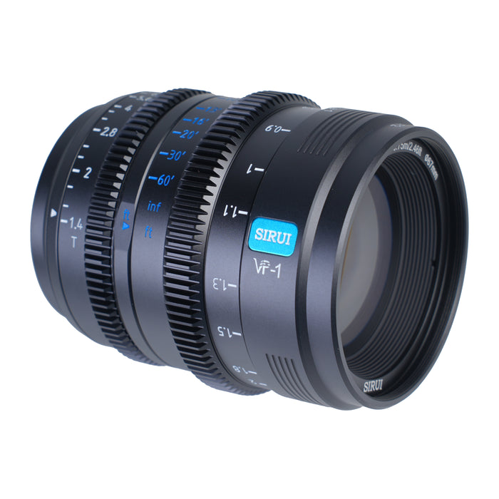 【特典付き】SIRUI VP-1-75B-JP マウント交換式シネマレンズ Vision Prime T1.4 Full Frame 75mm E/ブラック(L/RF/Z交換マウントアダプター付)