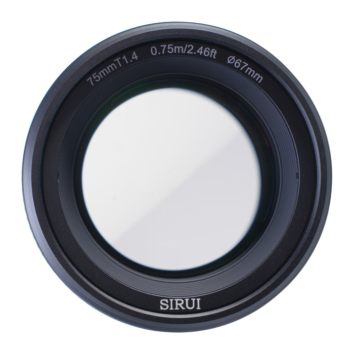 【特典付き】SIRUI VP-1-75B-JP マウント交換式シネマレンズ Vision Prime T1.4 Full Frame 75mm E/ブラック(L/RF/Z交換マウントアダプター付)