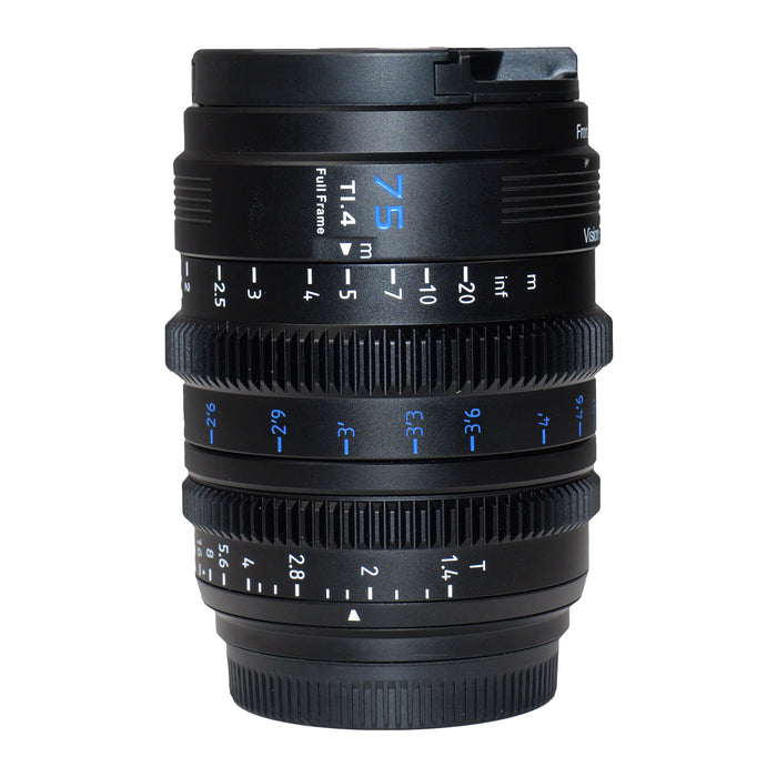 【特典付き】SIRUI VP-1-75B-JP マウント交換式シネマレンズ Vision Prime T1.4 Full Frame 75mm E/ブラック(L/RF/Z交換マウントアダプター付)
