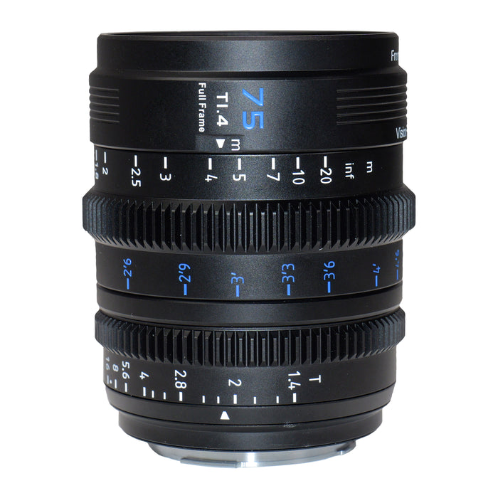 【特典付き】SIRUI VP-1-75B-JP マウント交換式シネマレンズ Vision Prime T1.4 Full Frame 75mm E/ブラック(L/RF/Z交換マウントアダプター付)