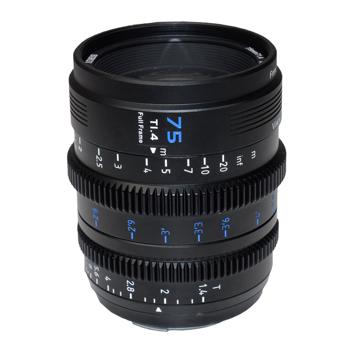 【特典付き】SIRUI VP-1-75B-JP マウント交換式シネマレンズ Vision Prime T1.4 Full Frame 75mm E/ブラック(L/RF/Z交換マウントアダプター付)