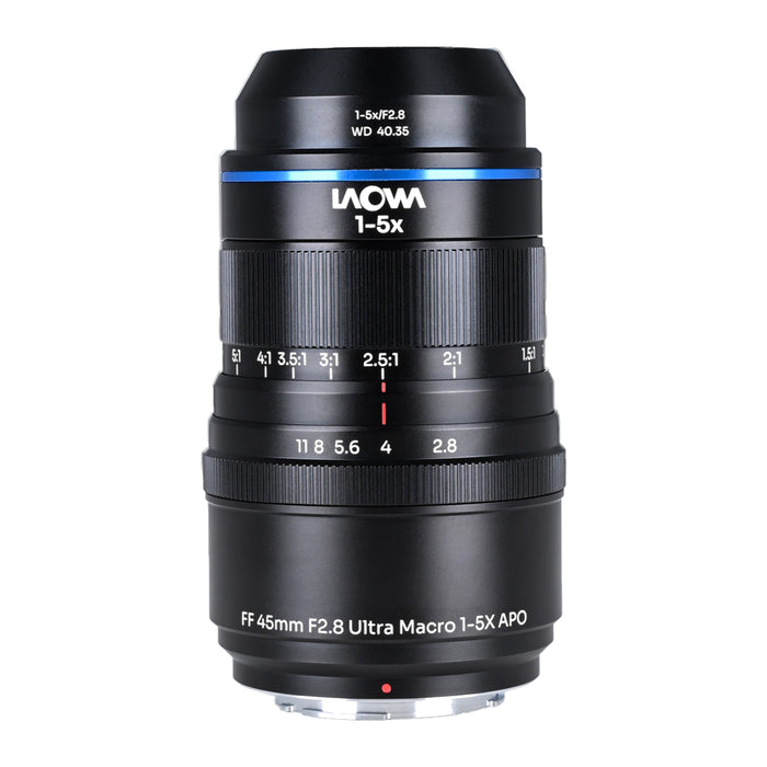 LAOWA LAO0896 Aksen 45mm F2.8 1-5X Ultra Macro APO  Fマウント