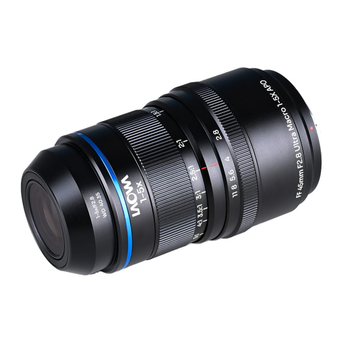 LAOWA LAO0896 Aksen 45mm F2.8 1-5X Ultra Macro APO  Fマウント