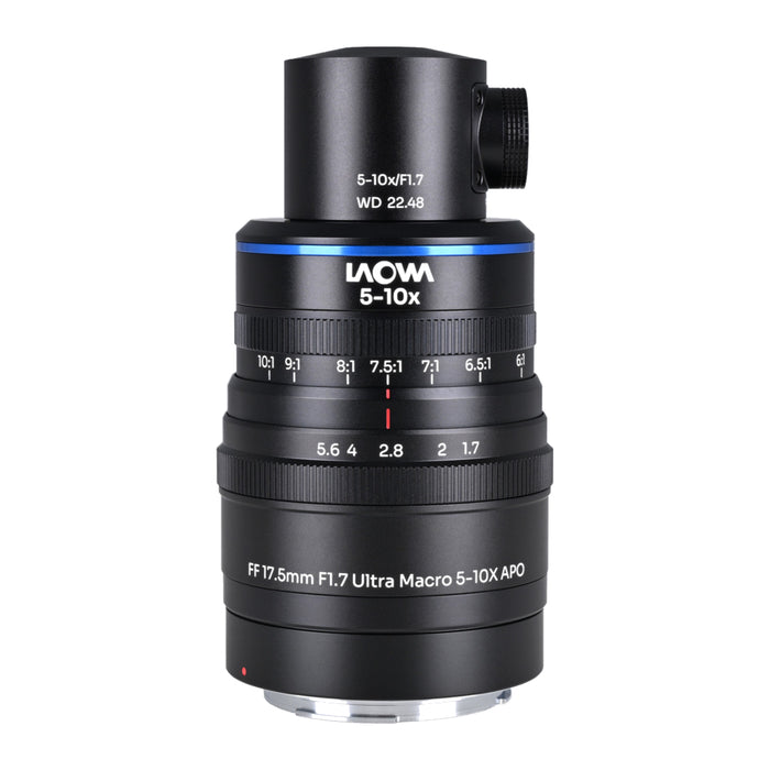 LAOWA LAO0914 Aksen 17.5mm F1.7 5-10X Ultra Macro APO(同軸落射照明)Fマウント