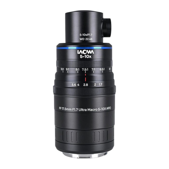 LAOWA LAO0915 Aksen 17.5mm F1.7 5-10X Ultra Macro APO(同軸落射照明)Lマウント