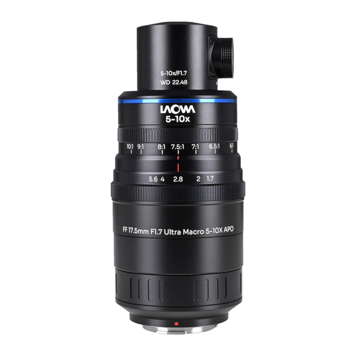 LAOWA LAO0917 Aksen 17.5mm F1.7 5-10X Ultra Macro APO(同軸落射照明)MFTマウント