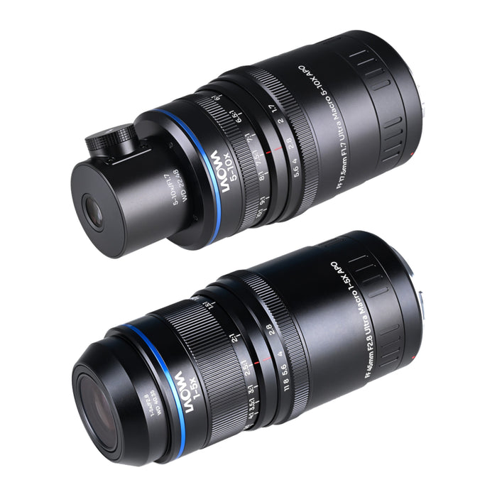 LAOWA LAO0929 Aksen 2-lens Bundle 45mm F2.8/17.5mm F1.7(同軸落射照明) RFマウント