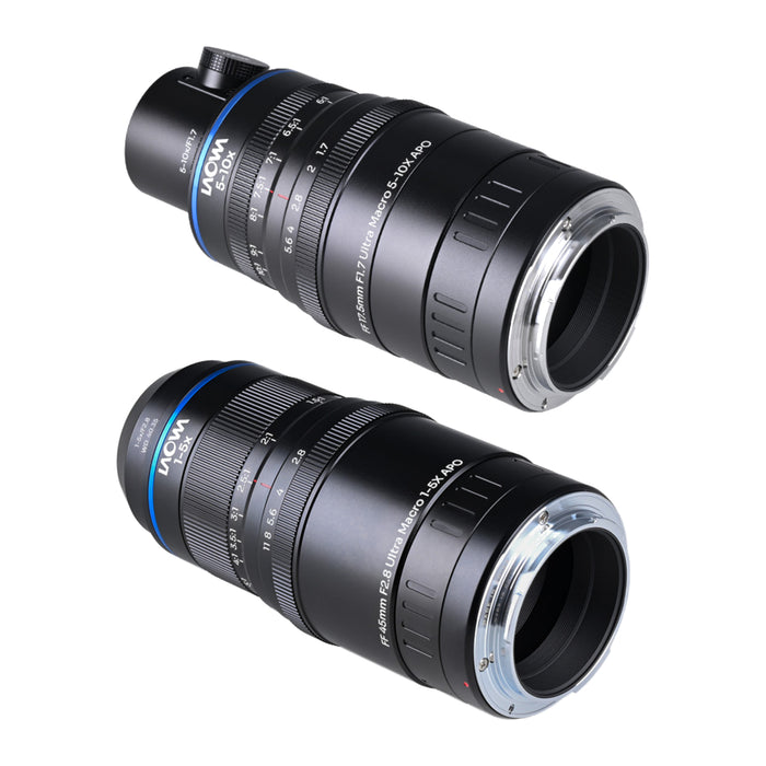LAOWA LAO0929 Aksen 2-lens Bundle 45mm F2.8/17.5mm F1.7(同軸落射照明) RFマウント
