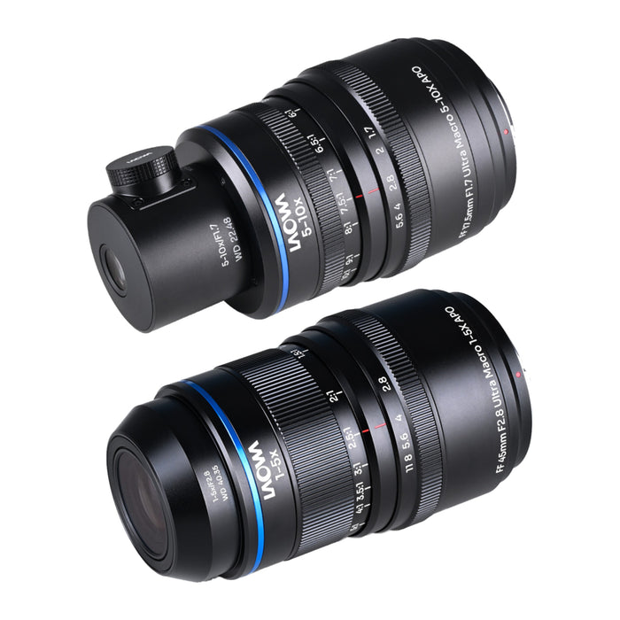 LAOWA LAO0932 Aksen 2-lens Bundle 45mm F2.8/17.5mm F1.7(同軸落射照明) Fマウント
