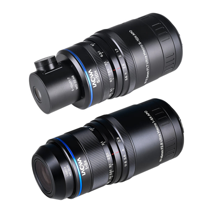 LAOWA LAO0933 Aksen 2-lens Bundle 45mm F2.8/17.5mm F1.7(同軸落射照明) Lマウント