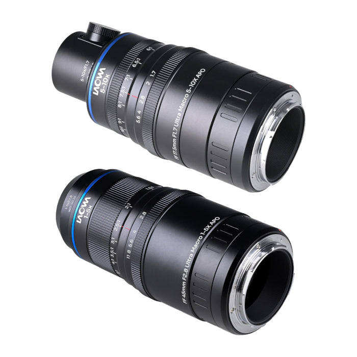 LAOWA LAO0933 Aksen 2-lens Bundle 45mm F2.8/17.5mm F1.7(同軸落射照明) Lマウント