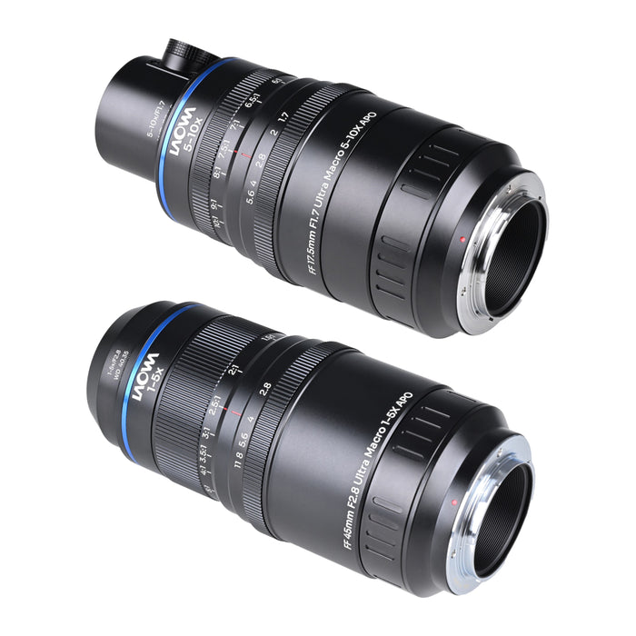 LAOWA LAO0934 Aksen 2-lens Bundle 45mm F2.8/17.5mm F1.7(同軸落射照明) Xマウント
