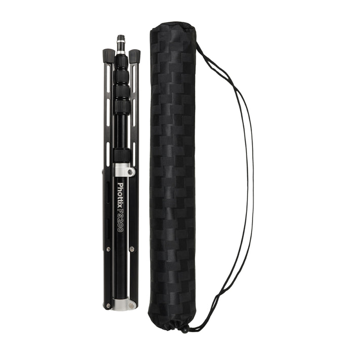 Phottix PCLS-FS200 Reversible Compact Light Stand 軽量・コンパクト設計のライトスタンド