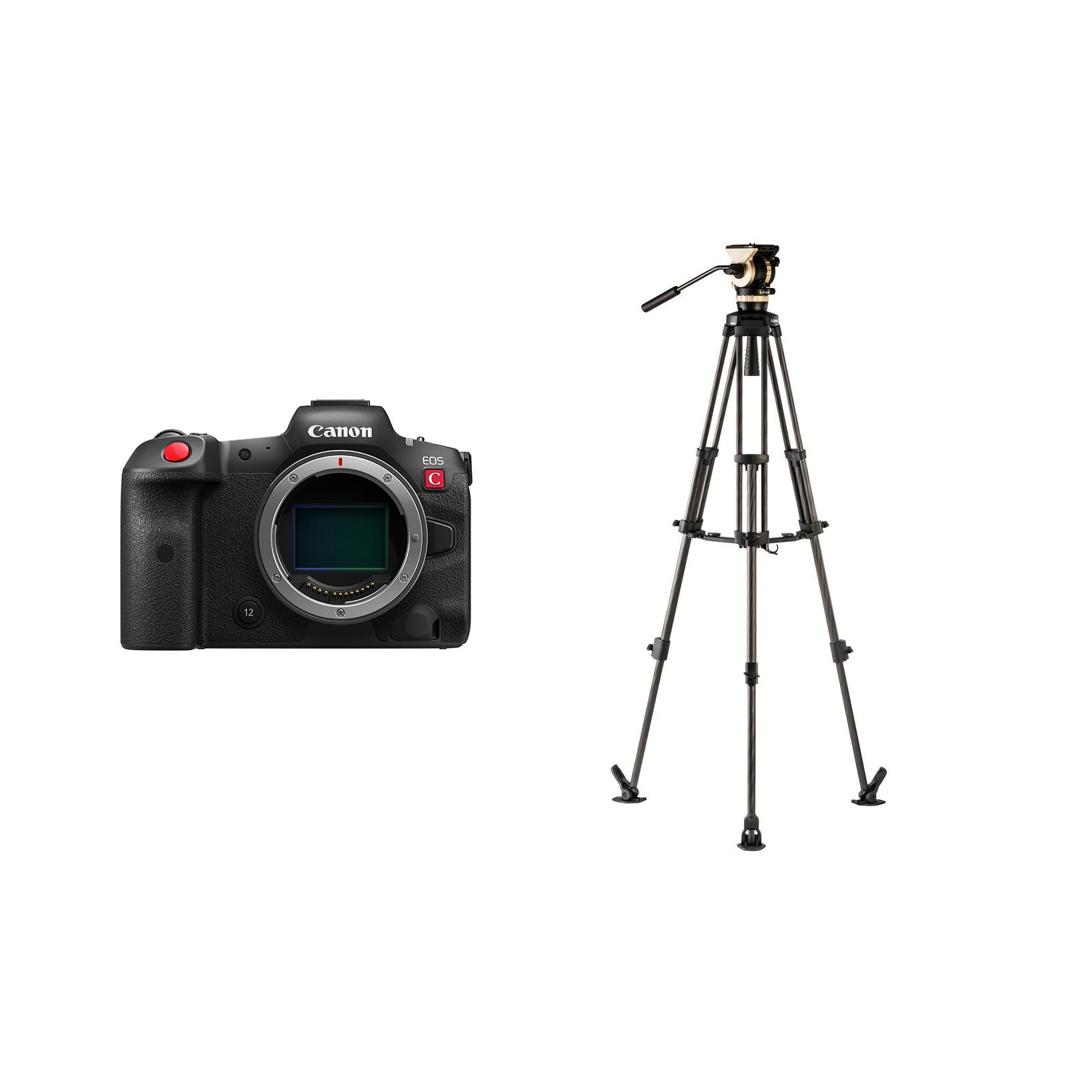 Canon x Libec x SYSTEM5 コラボセット EOS R5 C NX-100MC(ミッドスプレッダー)  業務用撮影・映像・音響・ドローン専門店 システムファイブ