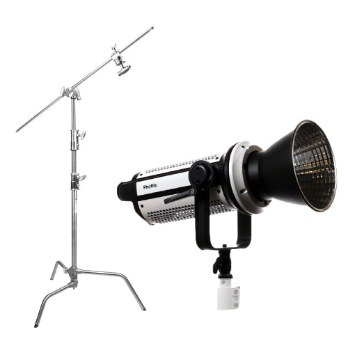 キャンペーン】Phottix X600 COB Daylight LED Light E-IMAGE C-STAND